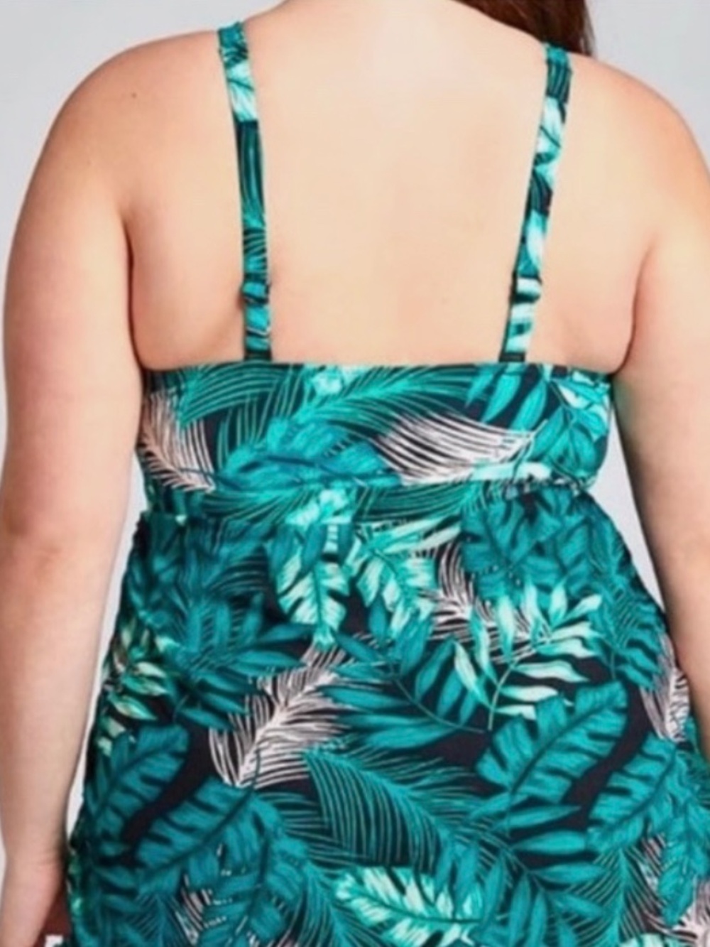 SWIM DRESS - Tropical Palms - Picture 3 of 4